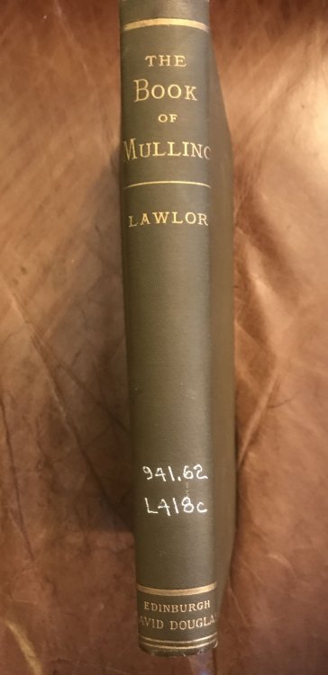 Chapters On The Book of Mulling