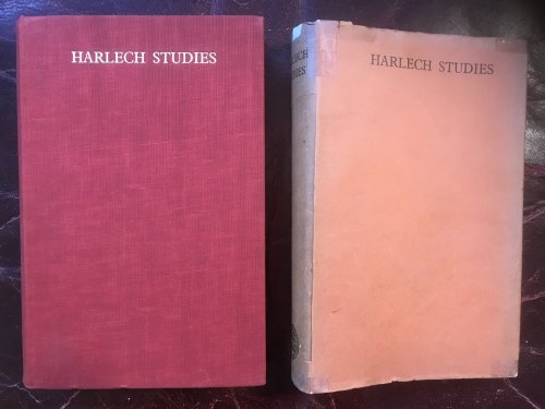 Harlech Studies Essays Presented To Dr. Thomas Jones Ardudwy And It's Ancient Churches