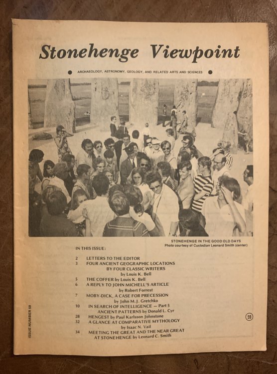 Hengest Paul Karlsson Johnstone Stonehenge Viewpoint Issue Number 59