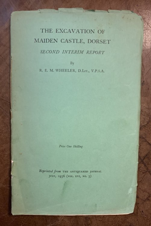 The Excavation Of Maiden Castle, Dorset Second Interim Report By R.E.M. Wheeler