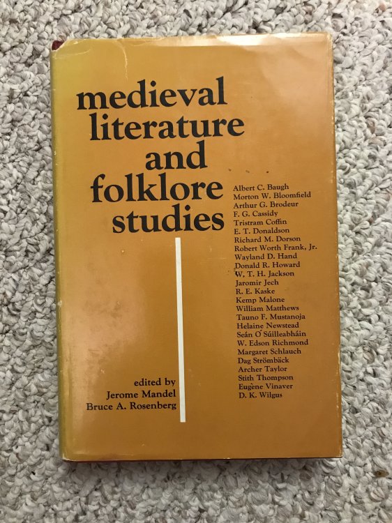 Gawain's Green Chapel and the Cave at Wetton Mill Medieval Literature and Folklore: Studies Essays in Honor of Francis Lee Utley