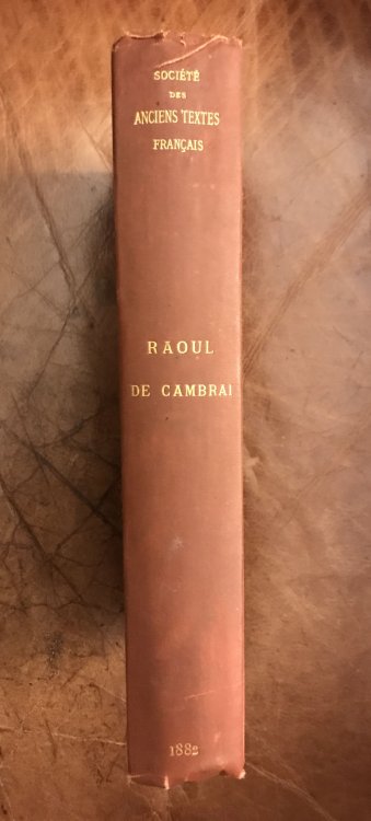 Raoul De Cambrai Chanson De Geste
