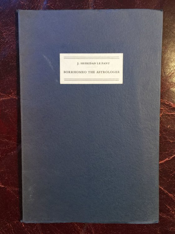 Borrhomeo The Astrologer A Monkish Tale Limited Numbered Edition