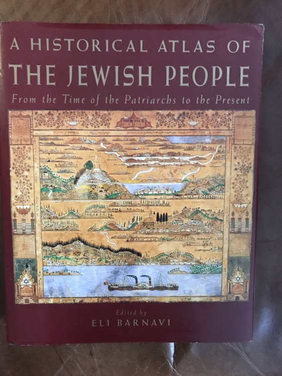 A Historical Atlas Of The Jewish People From The Time of The Patriarchs To The Present