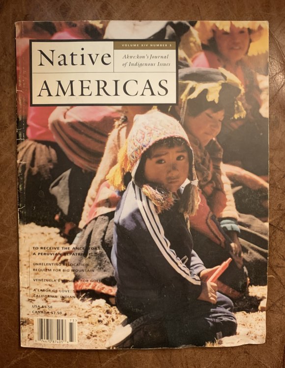 :Native Americas Akwe: kon's Journal of Indigenous Issues Fall/Winter 1997 Volume XIV Number 3