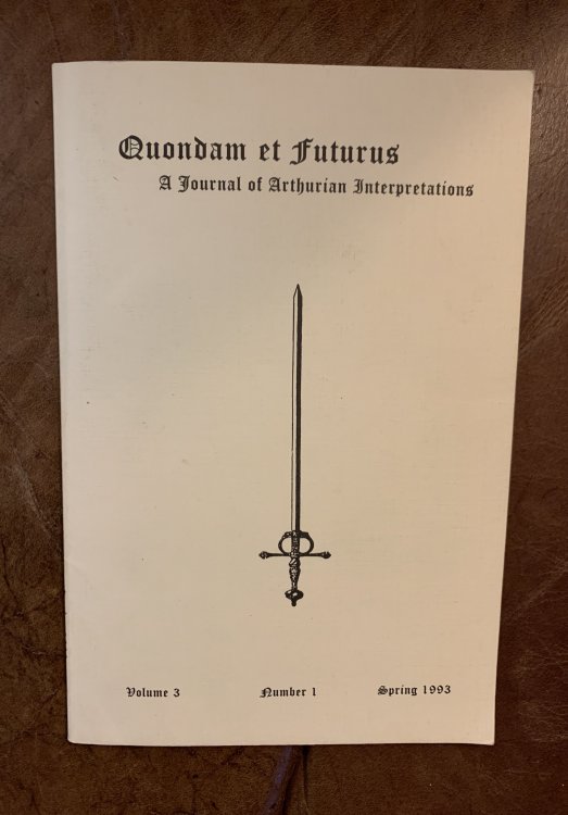 Quondam Et Futurus A Journal of Arthurian Interpretations Volume 3 Number 1 Spring 1993 Morgause Of Orkney, Queen Of Air And Darkness Raymond H. Thompson