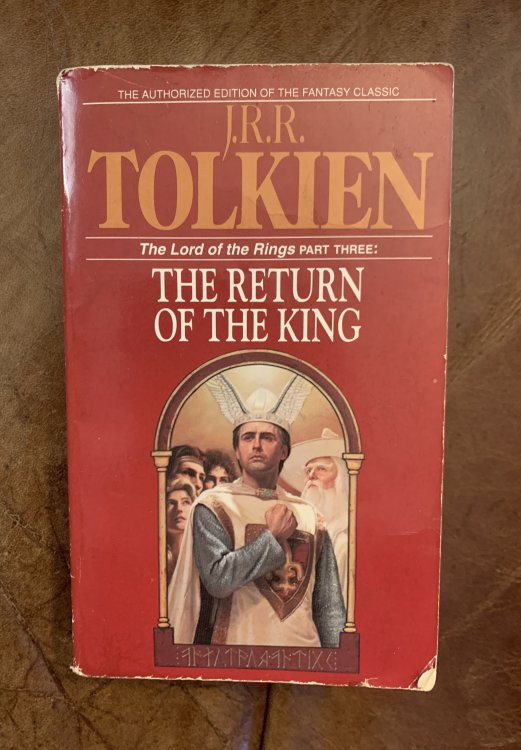 The return of the king being the third part of The lord of the rings