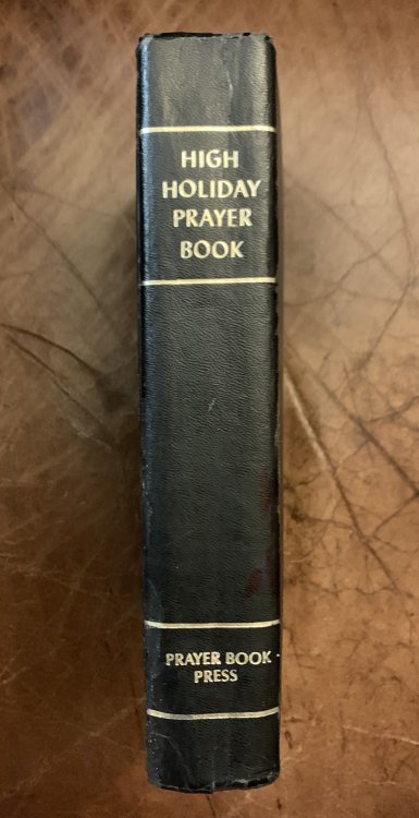 High Holiday Prayer Book Worship Services For Rosh Hashanah and Yom Kippur