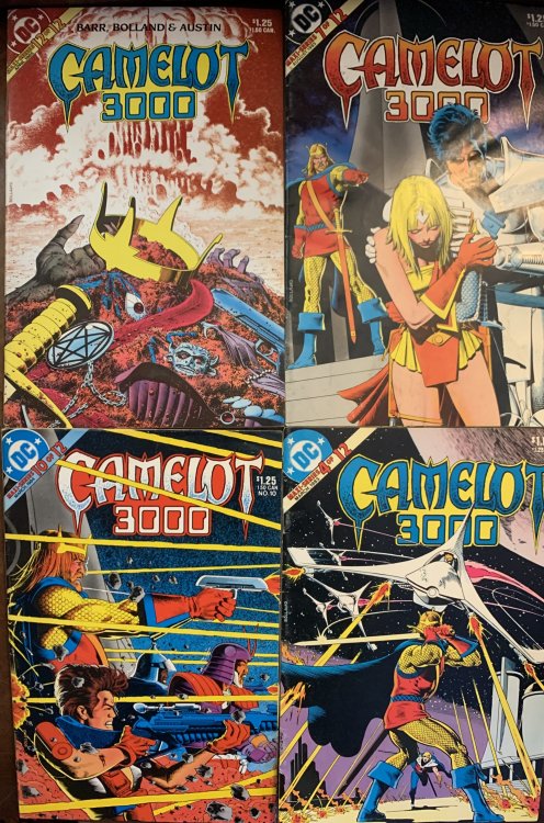 Camelot 3000 Five Separate Issues 4, 7, 10, 11, 12 (DC Comics Series)