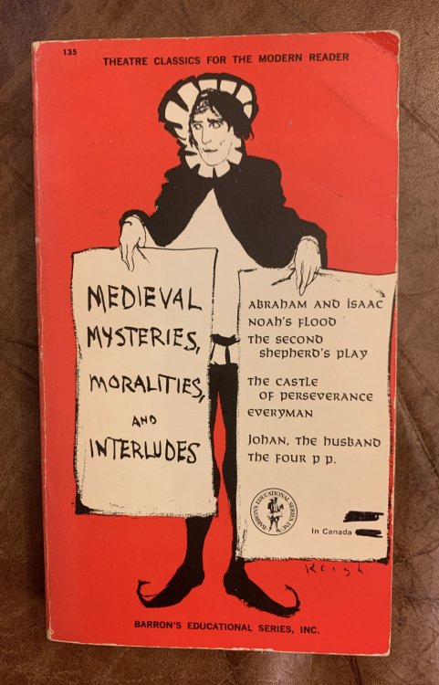 Medieval Mysteries, Moralities and Interludes