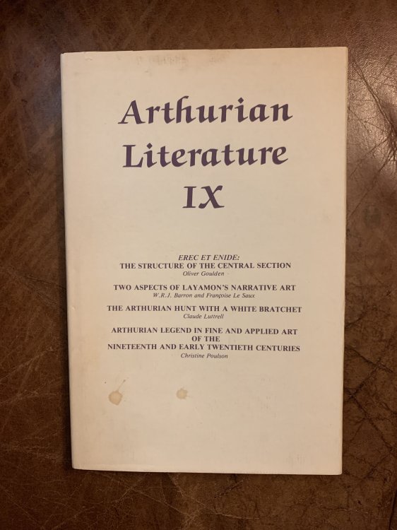 Arthurian Literature IX (Vol 9)