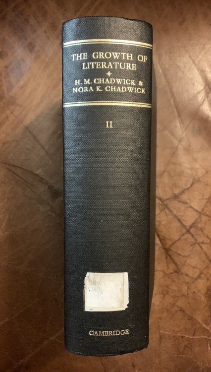 The Growth Of Literature Volume II