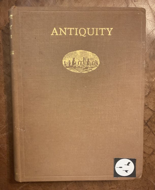 The Book of Aneirin: Antiquity A Quarterly Review of Archaeology Volume XVI 1942