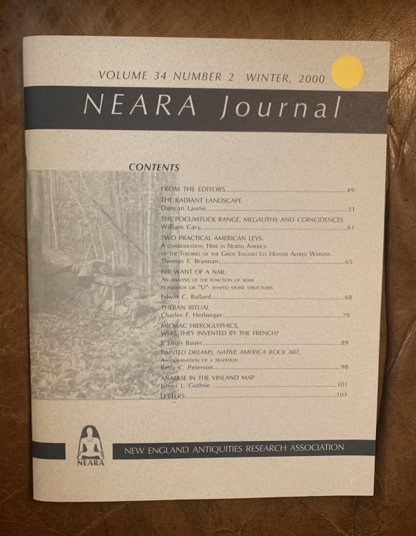 NEARA JOURNAL Volume 34 Number 2 Winter 2000