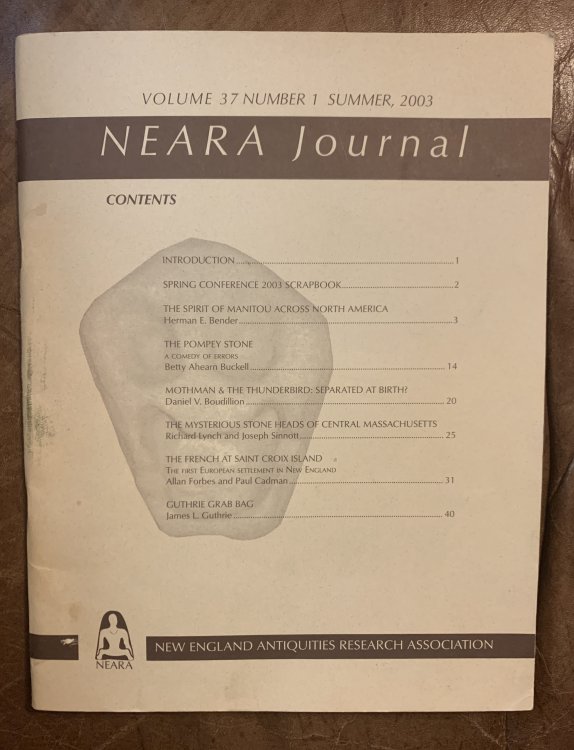 The French At Saint Croix Island Neara Journal Volume 37 Number 1 Summer 2003