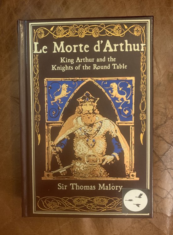 Le Morte d'Arthur King Arthur and The Knights Of The Round Table (Leather-Bound Hardcover ) Aubrey Beardsley Illustrated