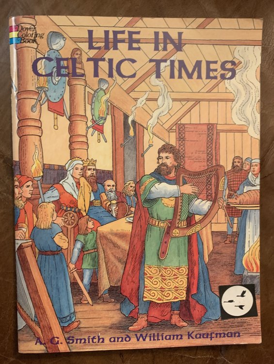 Life in Celtic Times (Dover History Coloring Book)
