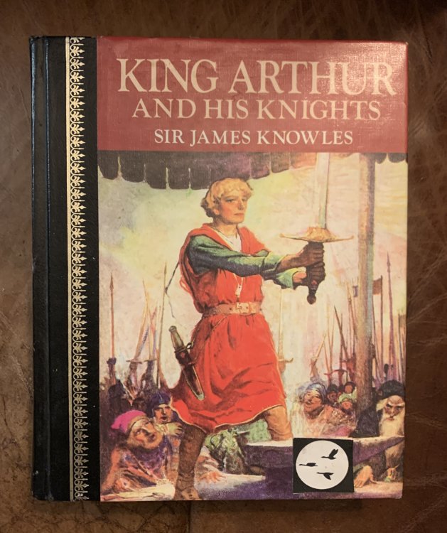 King Arthur And His Knights With Color And B/W Illustrations By