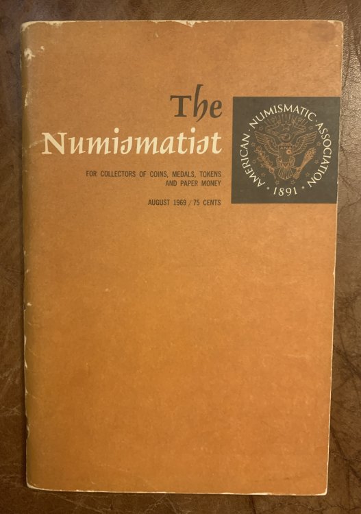 Roman Conquest of Britain The Numismatist Vol. 82 August 1969 No.8
