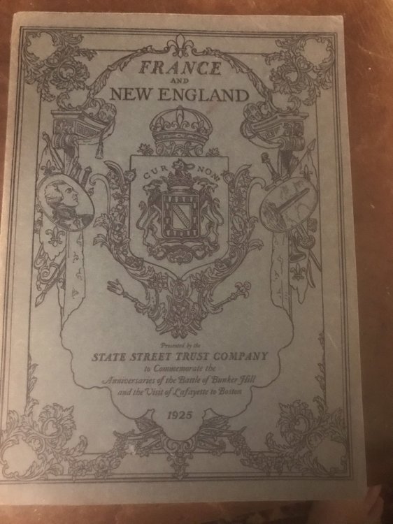 France And New England Vol.I Lafayette's Visit To Boston And Other Places In New England His Life In France Landing Of Rochambeau The French Army