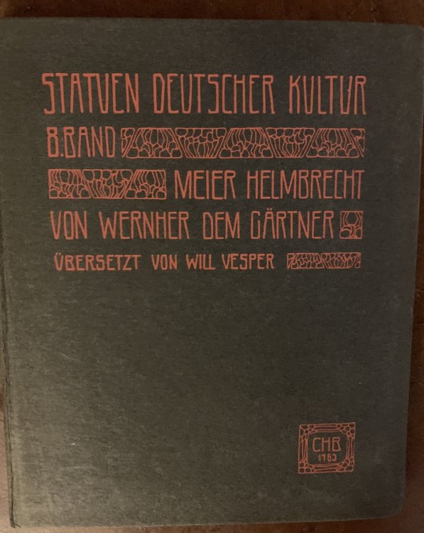 Statuen Deutscher Kultur Helmbrecht Von Wernher Dem G rtner