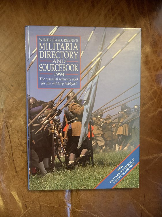 Windrow & Greene's Militaria Directory And Sourcebook 1994 The Essential Refrence Book for The Military Hobbyist Hardcover