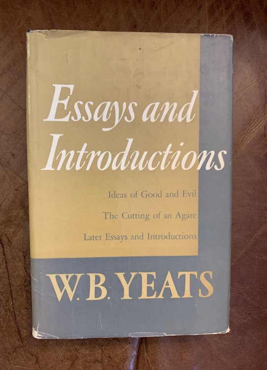 Essays And Introductions Ideas of Good and Evil The Cutting of an Agate Later Essays and Introductions
