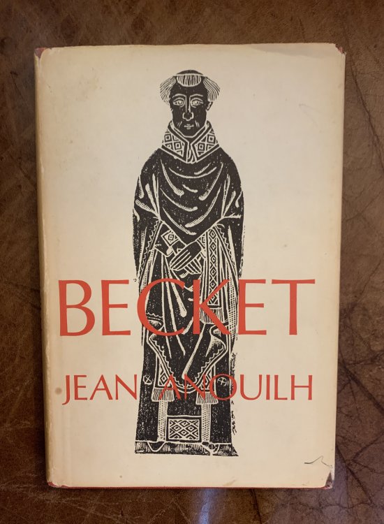 Image for Becket or The Honor of God Becket or The Honor of God