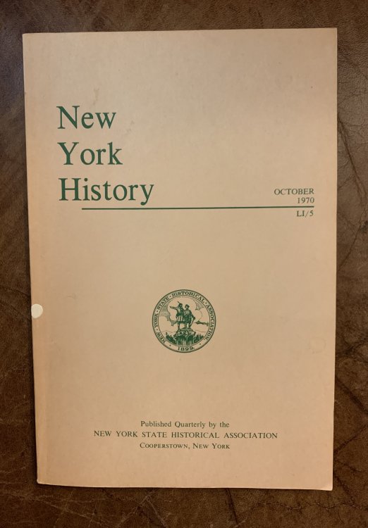 Sir Galahad and the Knight of the Apron String New York History Volume LI Number 5 October 1970