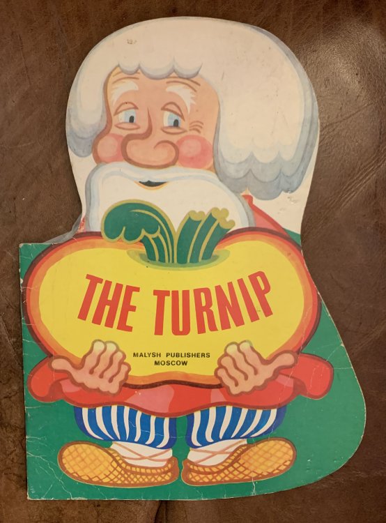 The Turnip A Russian Folk Tale Illustrated A. Komarov