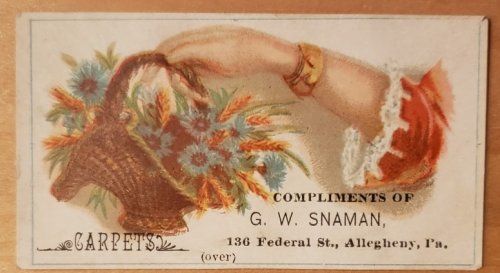 Original Trade Card - 