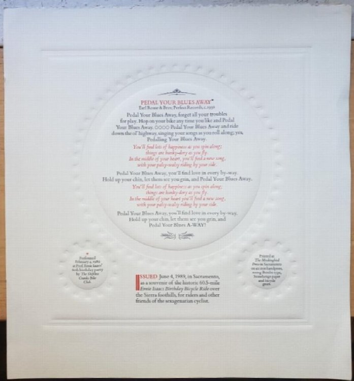 Original Broadside - 