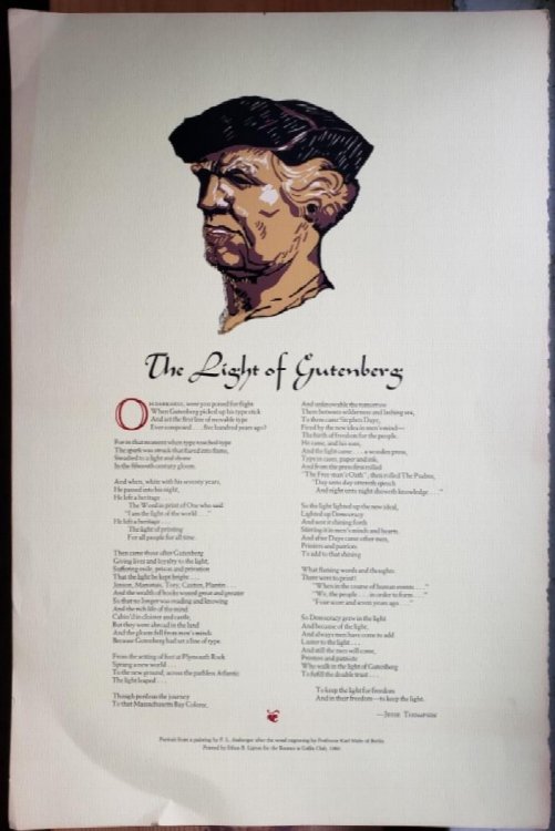 Original Broadside - 