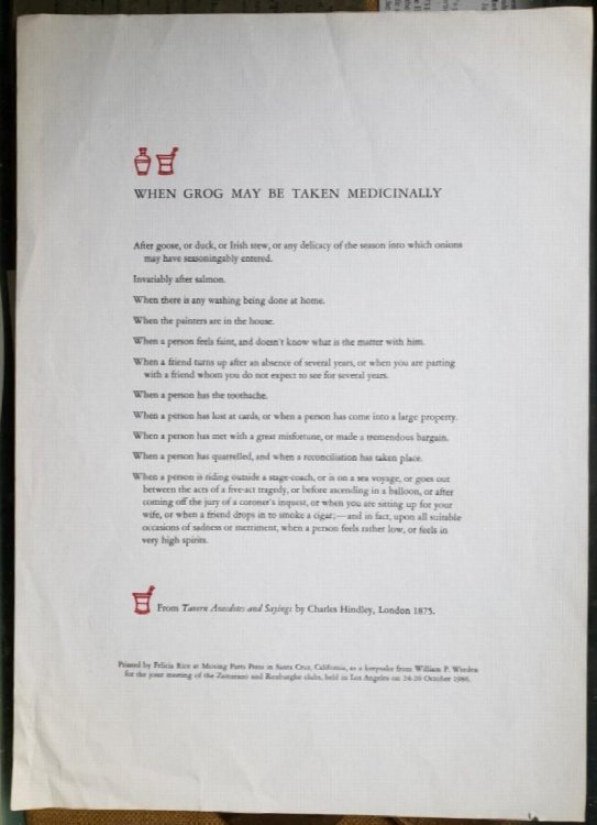 Original Broadside - 