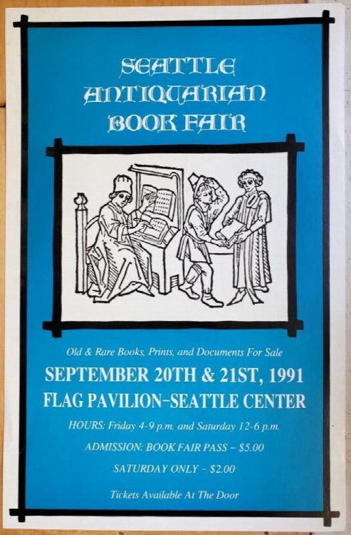 Original Book Fair Poster - 