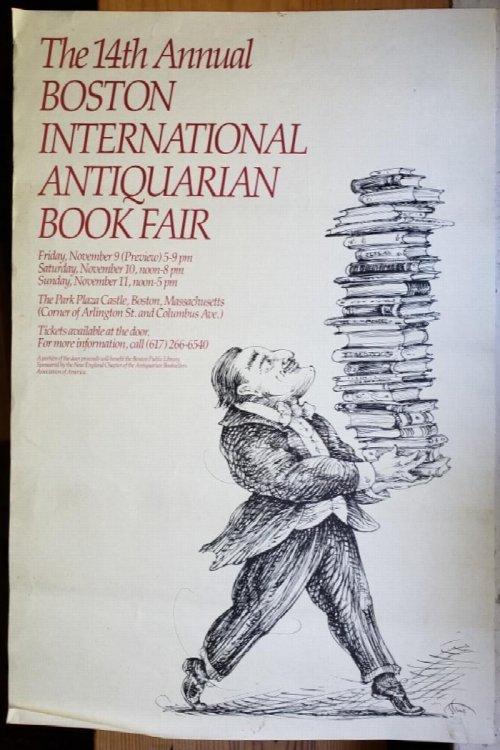 Original Book Fair Poster - 