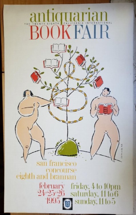 Original Book Fair Poster - 