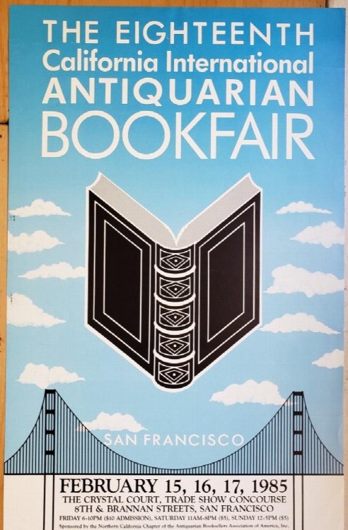 Original Book Fair Poster - 