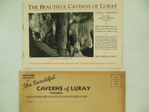 The Beautiful Caverns of Luray Virginia (Orginal Envelope 1935)