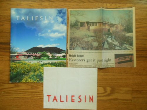 Taliesin Frank Lloyd Wright Foundation 1985