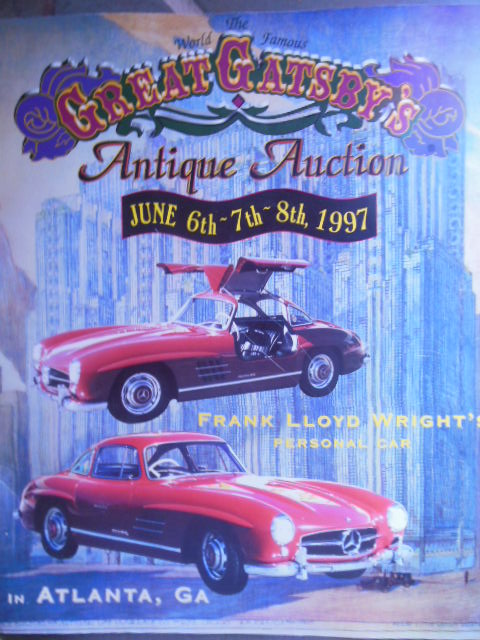 The World Famous Great Gatsby's Antique Auction June 6th-7th, 1997 (Frank Loyd Wright's Personal Car)
