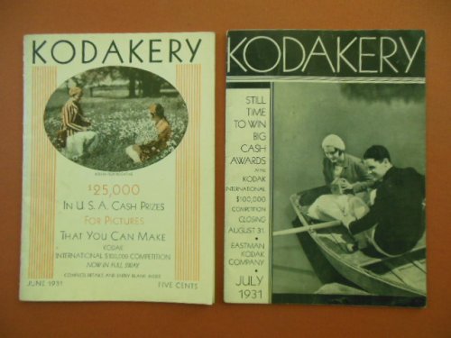 Kodakery Magazines June, July 1931