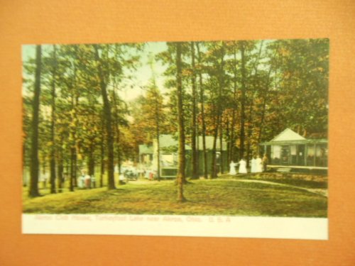 Akron Club House Turkeyfoot Lake Near Akron, Ohio Color Postcard circa 1910