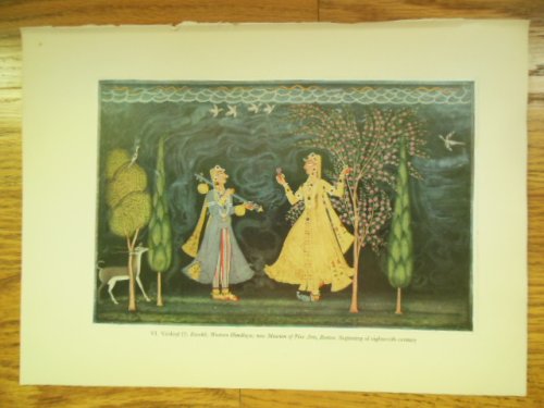 Indian Print Virahini Basohli Western Hymalaya