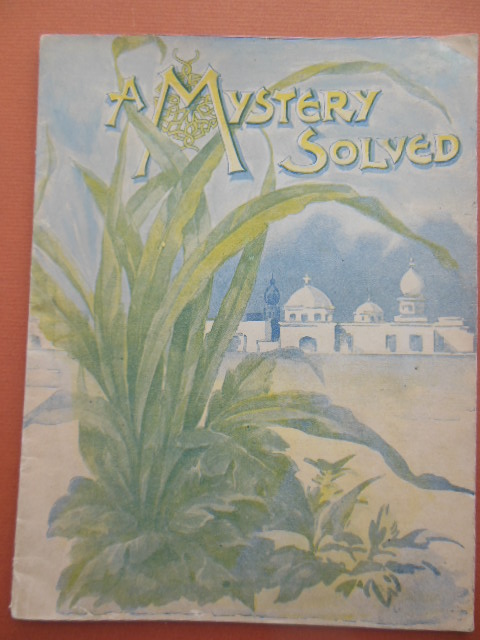 A Mystery Solved (Advertising booklet for Wills' English Pills) 1897 India