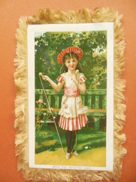 Silk Fringed Card 