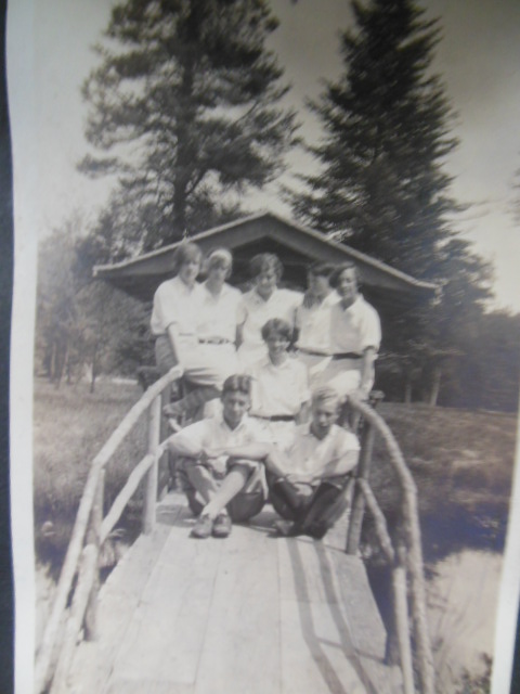 Photograph Album Camp Whipporwill Grayling,Michigan 1927