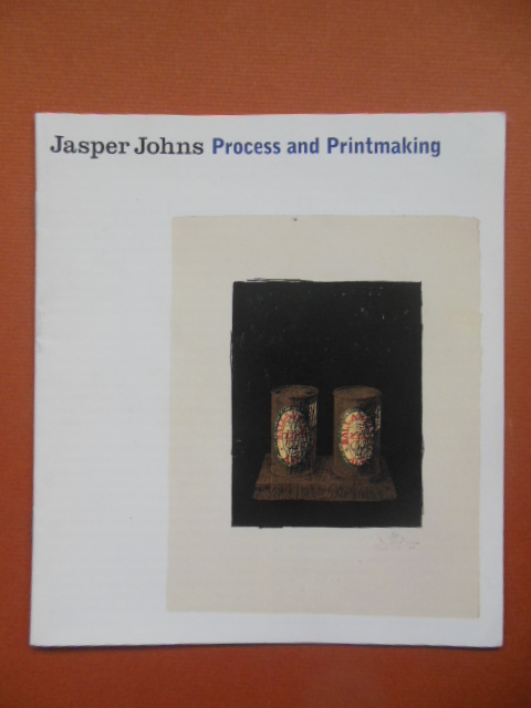 Jasper Johns Process and Printmaking 1998 (Very cool thing on back!)
