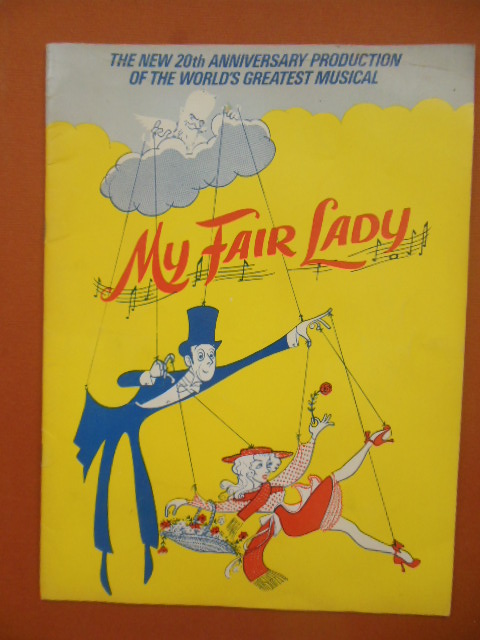 My Fair Lady 20th Anniversary Production Theater Program