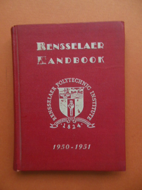 Rensselaer Polytechnic Institute Handbook 1950-1951